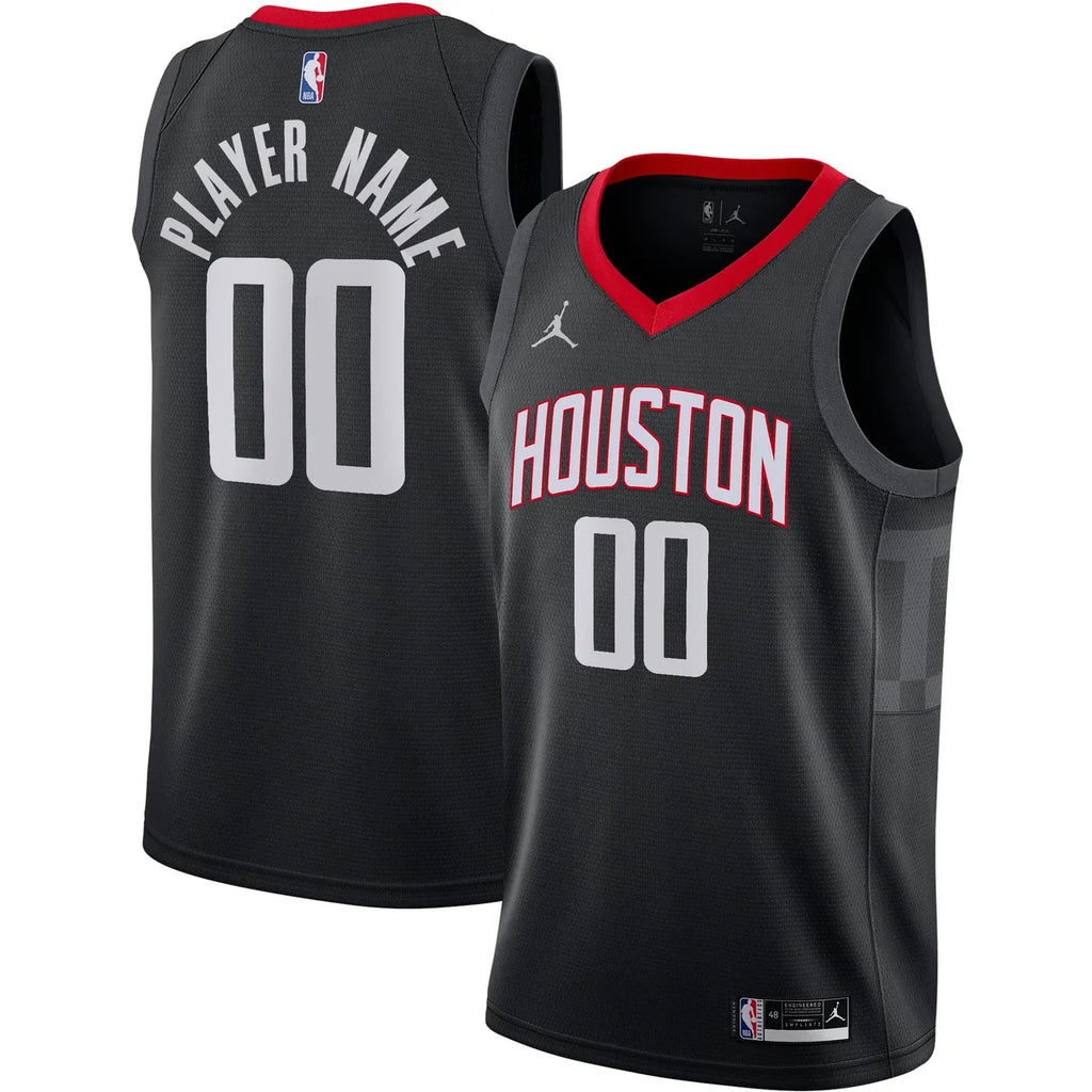 Rockets Anthracite Custom Jersey