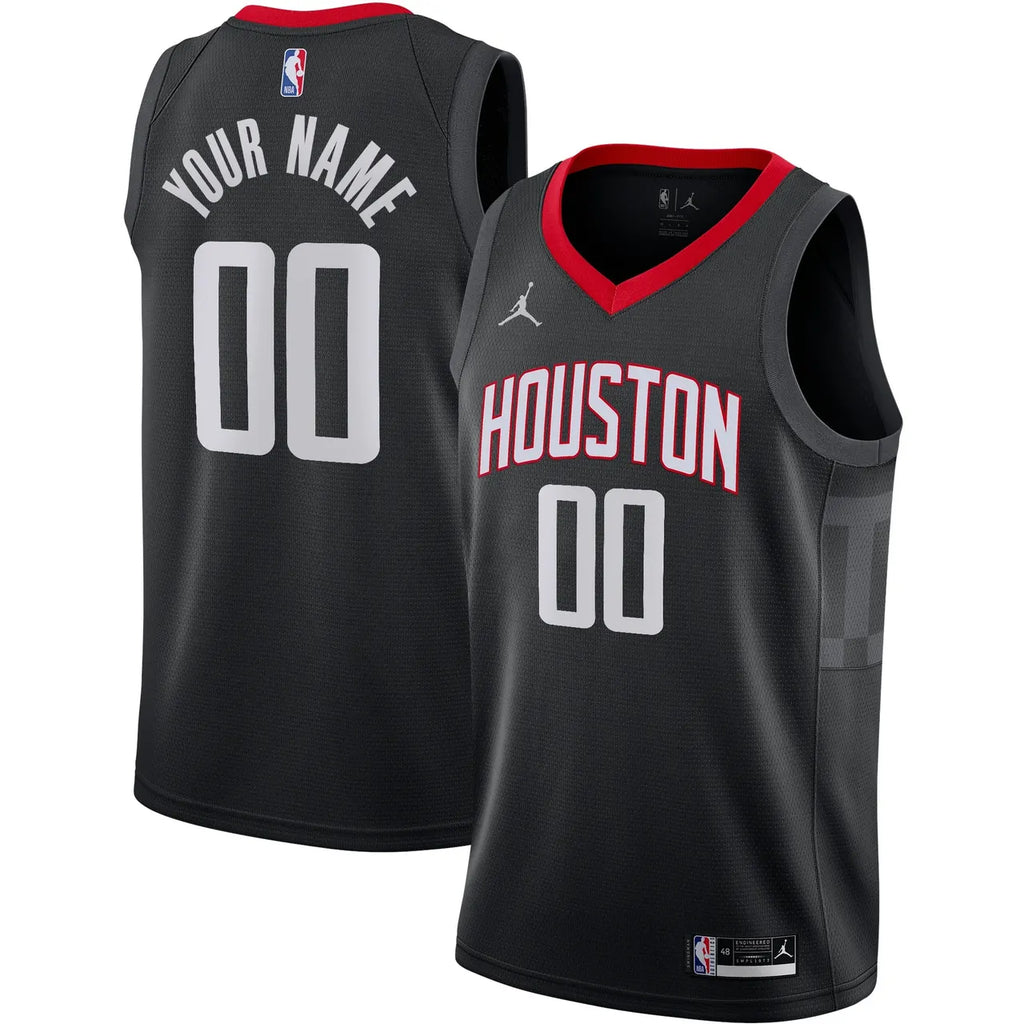 Rockets Black Alternate Jersey
