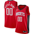 nike Rockets Red Custom Number Jersey