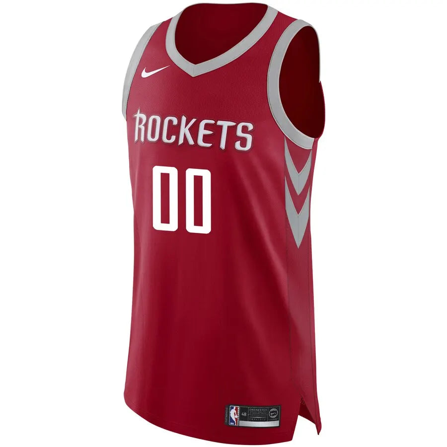 Rockets Maroon Custom Jersey - Hình 2