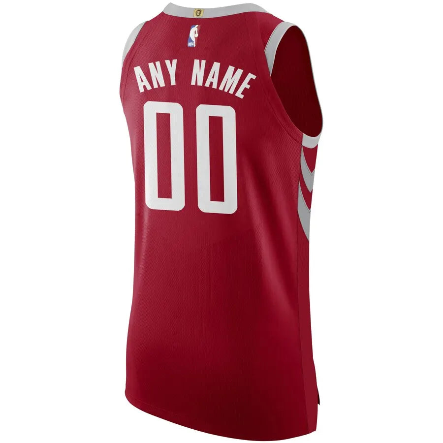 Rockets Maroon Custom Jersey - Hình 3