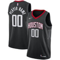 Rockets Gray Custom Jersey