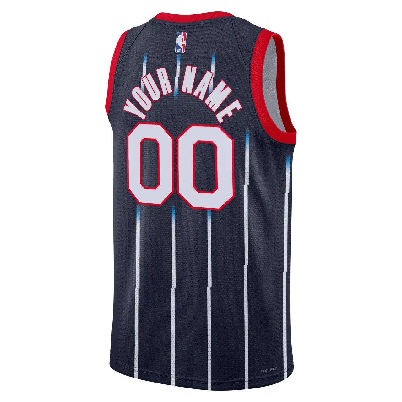 Rockets Navy Custom Jersey - Hình 4
