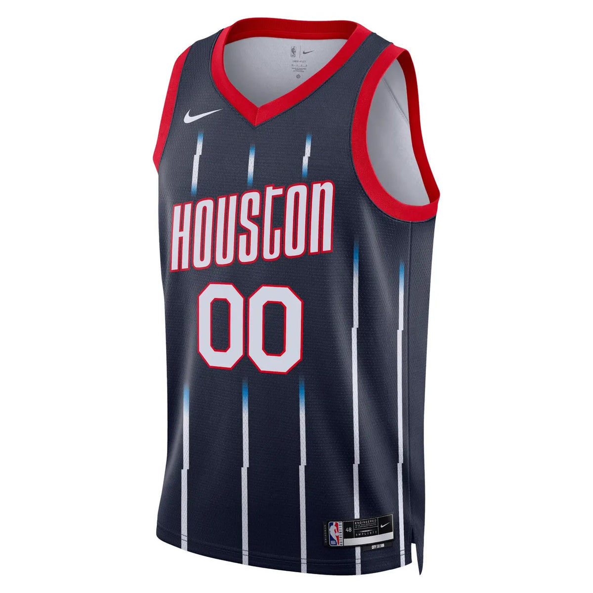 Rockets Navy Custom Jersey - Hình 3
