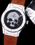 Hublot Skull Dial Leather
