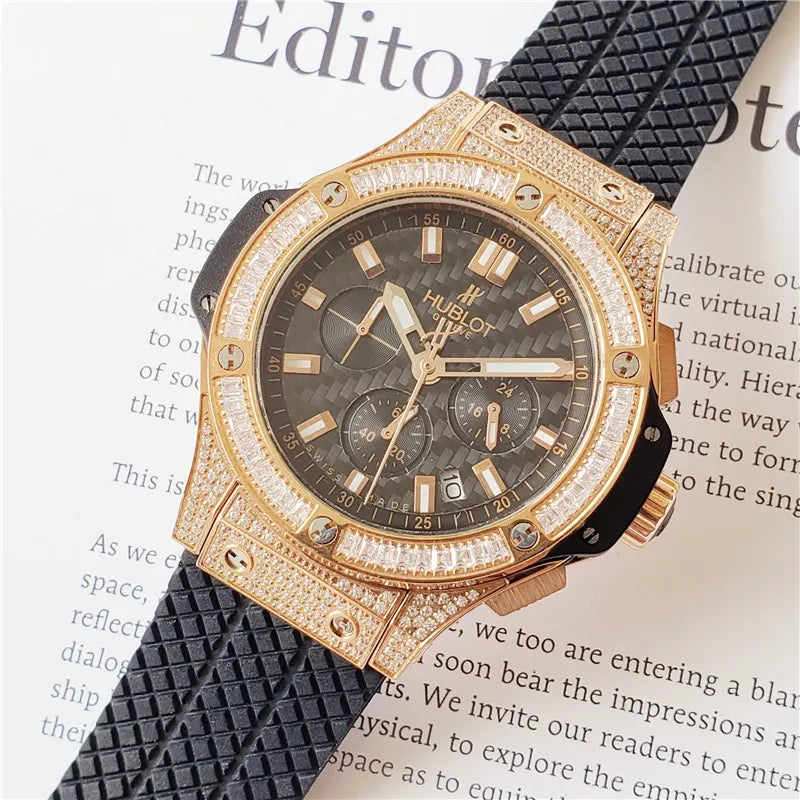 Hublot Big Bang Gold Diamond - Hình 5