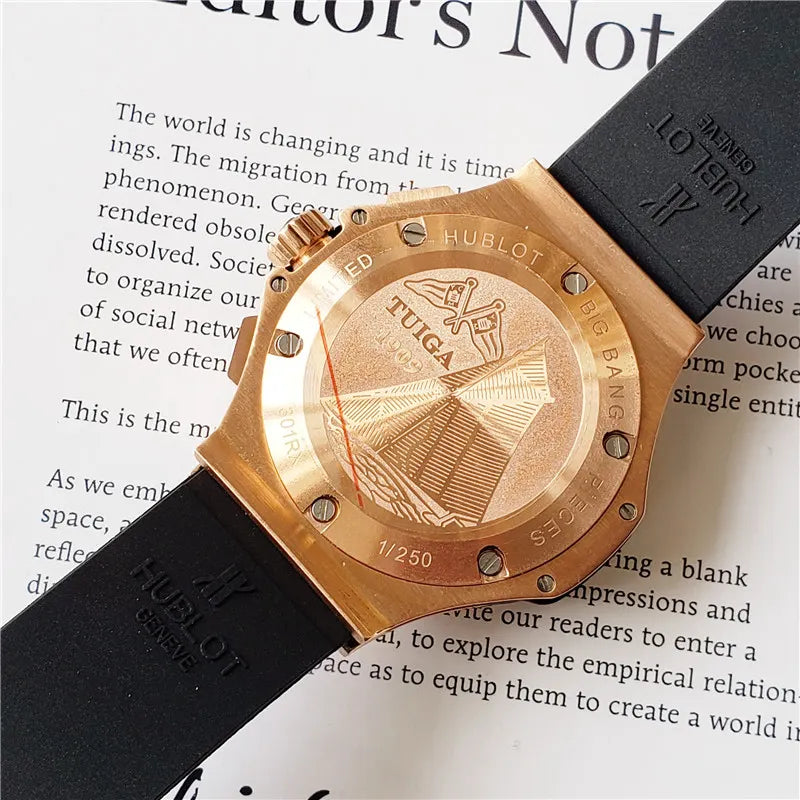 Hublot Big Bang Gold Diamond - Hình 4