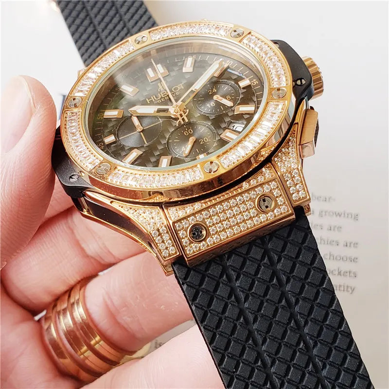 Hublot Big Bang Gold Diamond - Hình 2