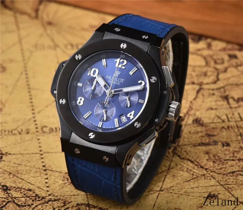 Hublot Blue Black Ceramic