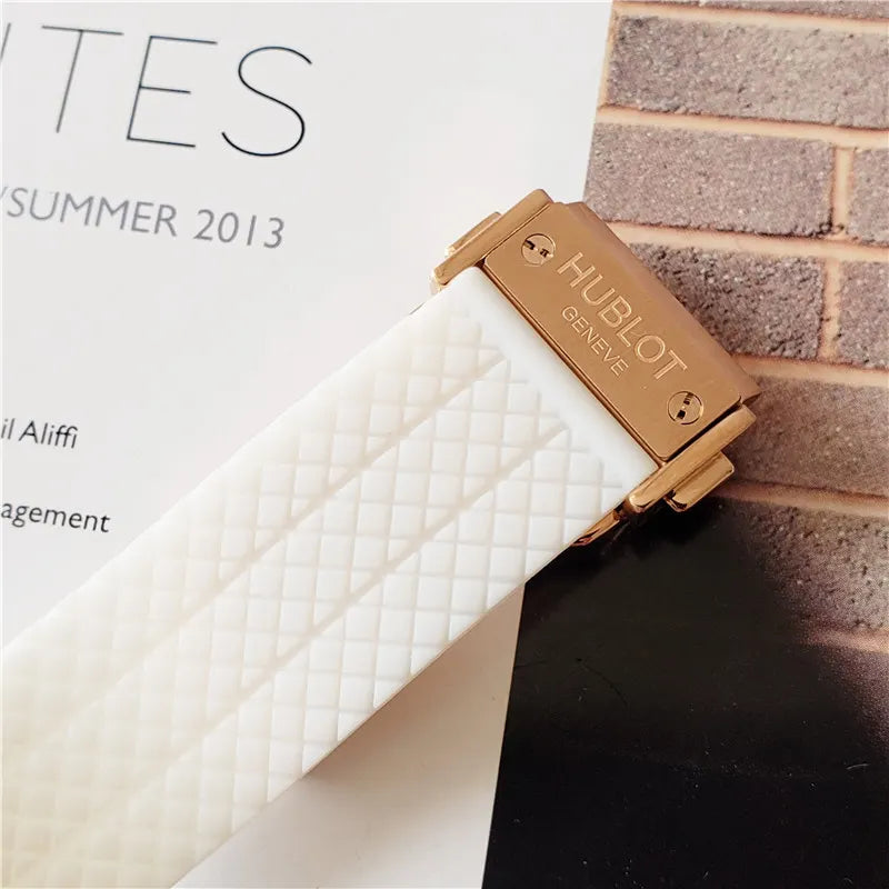 Hublot White Ceramic Gold - Hình 5