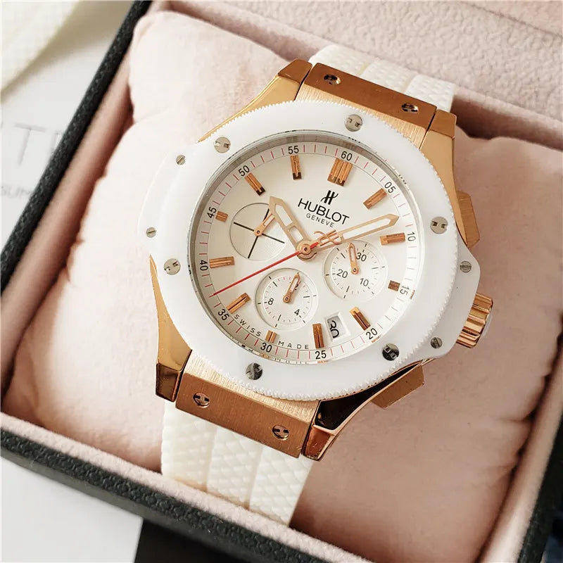 Hublot White Ceramic Gold - Hình 12