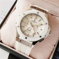 Hublot White Ceramic Chronograph - Hình 2
