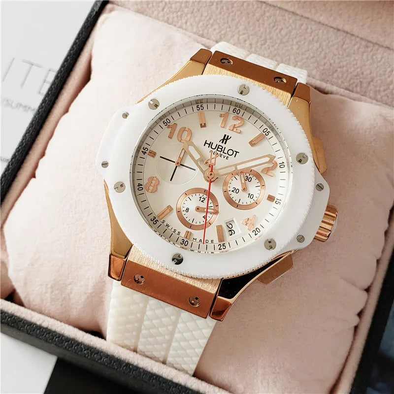 Hublot White Ceramic Gold - Hình 13