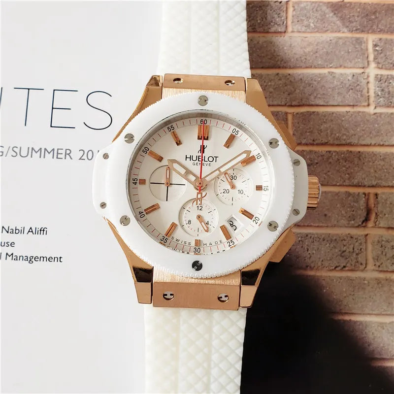 Hublot White Ceramic Gold - Hình 9