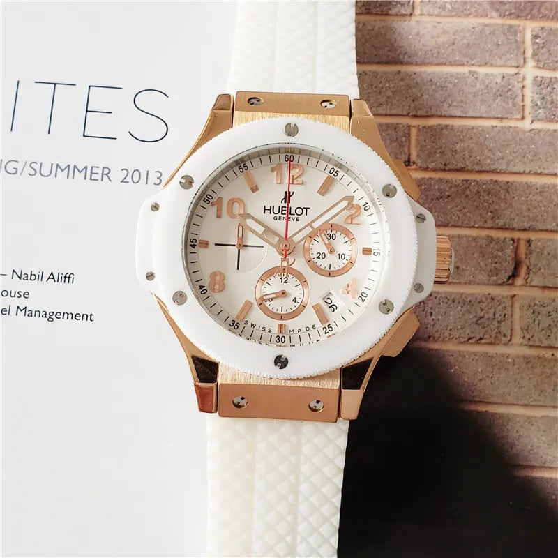 Hublot White Ceramic Gold - Hình 2