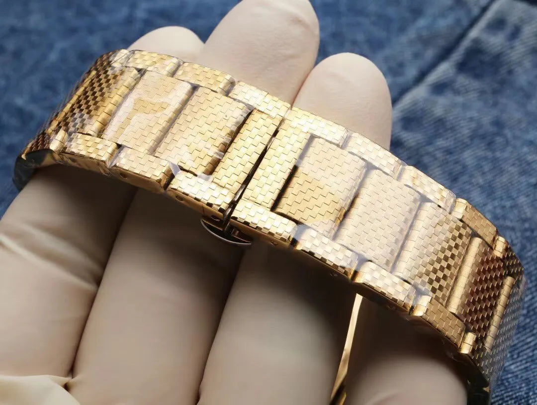 Hublot Rainbow Diamond Gold - Hình 5