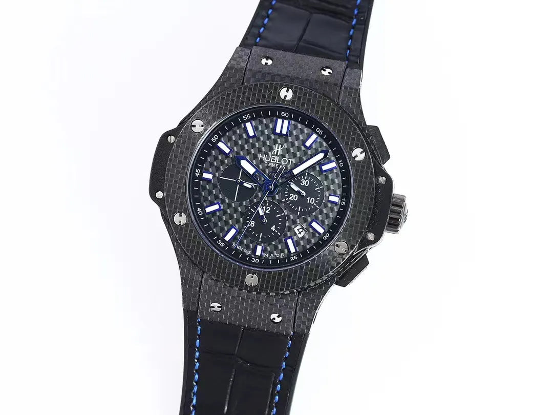 Hublot Carbon Fiber Chronograph - Hình 6