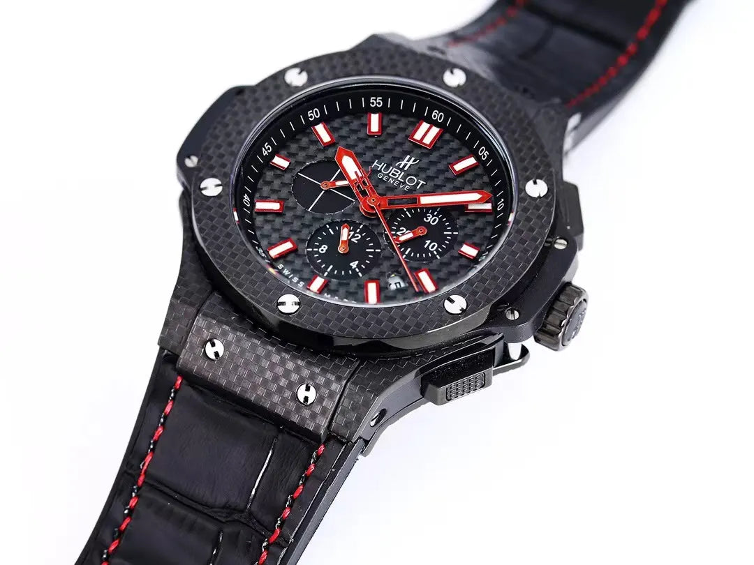Hublot Carbon Red Accents - Hình 5