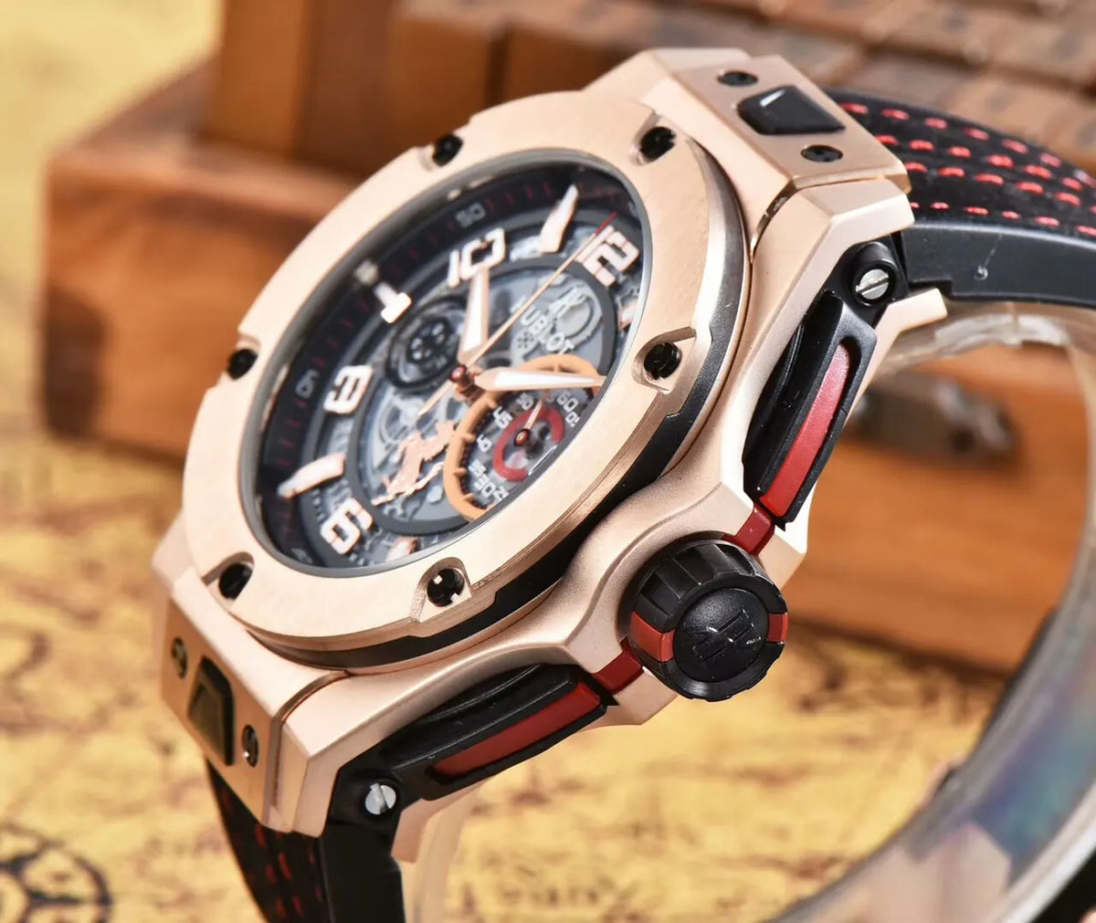 Hublot Rose Gold Cavallino - Hình 2