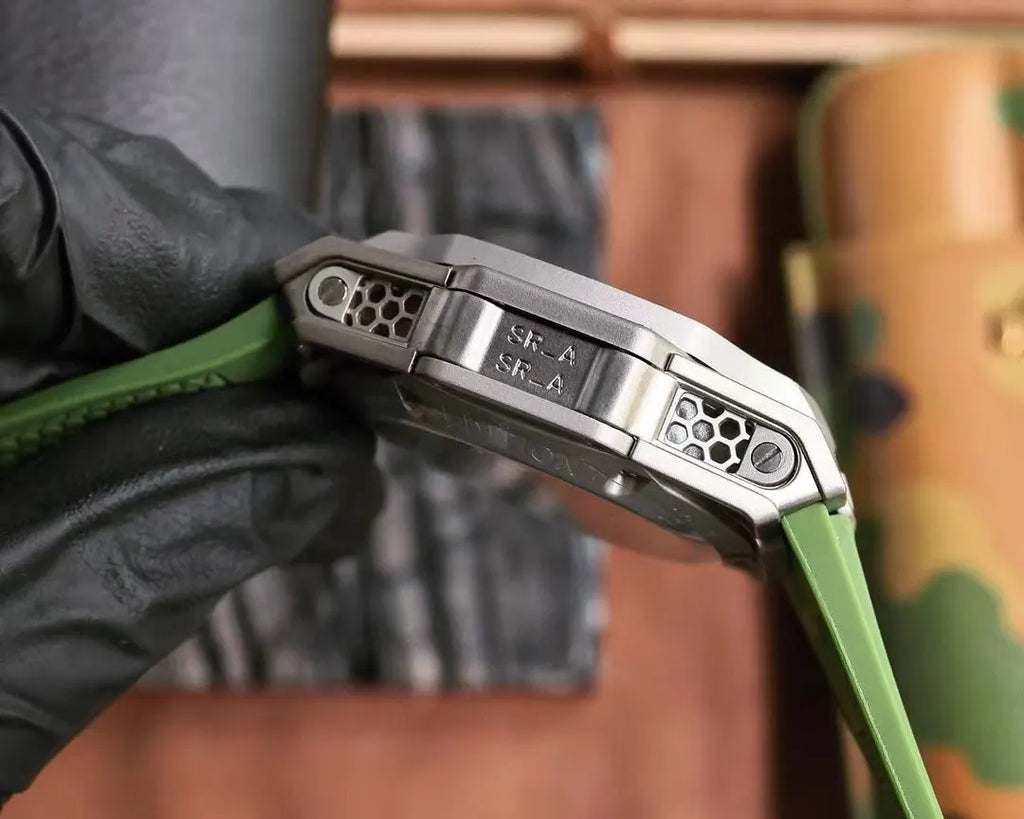 Hublot Green Titanium Skeleton - Hình 3