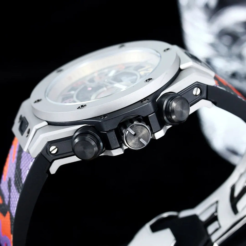 Hublot Camo Strap Watch - Hình 3