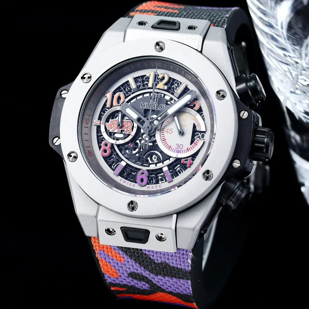 Hublot Camo Strap Watch - Hình 5