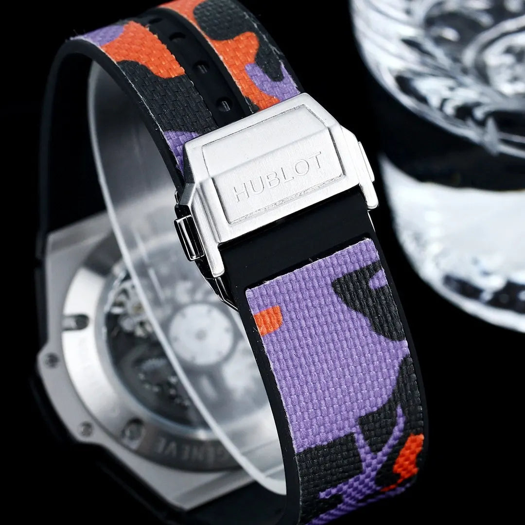 Hublot Camo Strap Watch