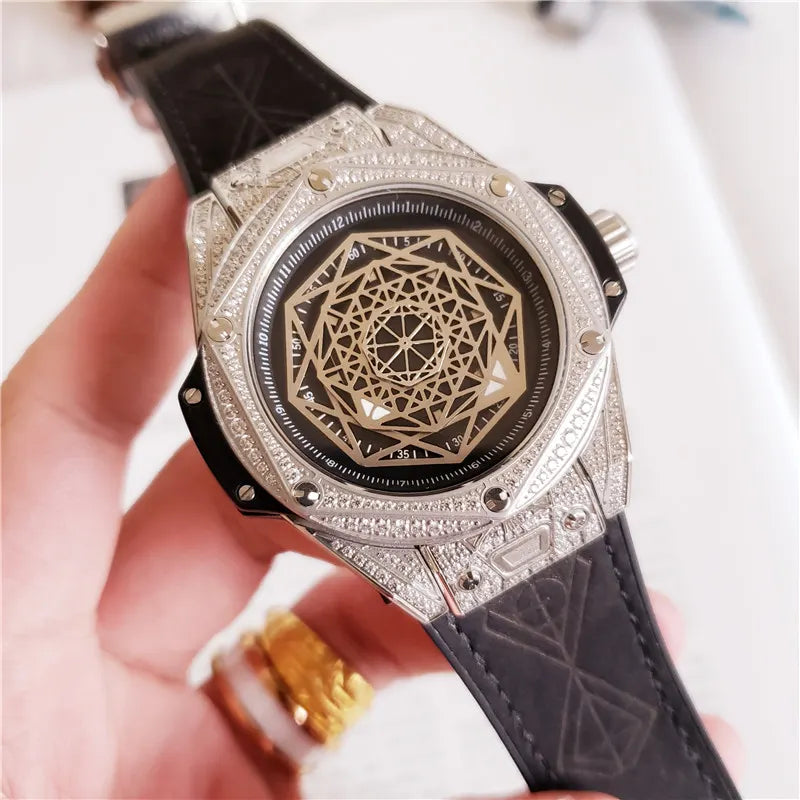 Hublot Black Dial Diamond