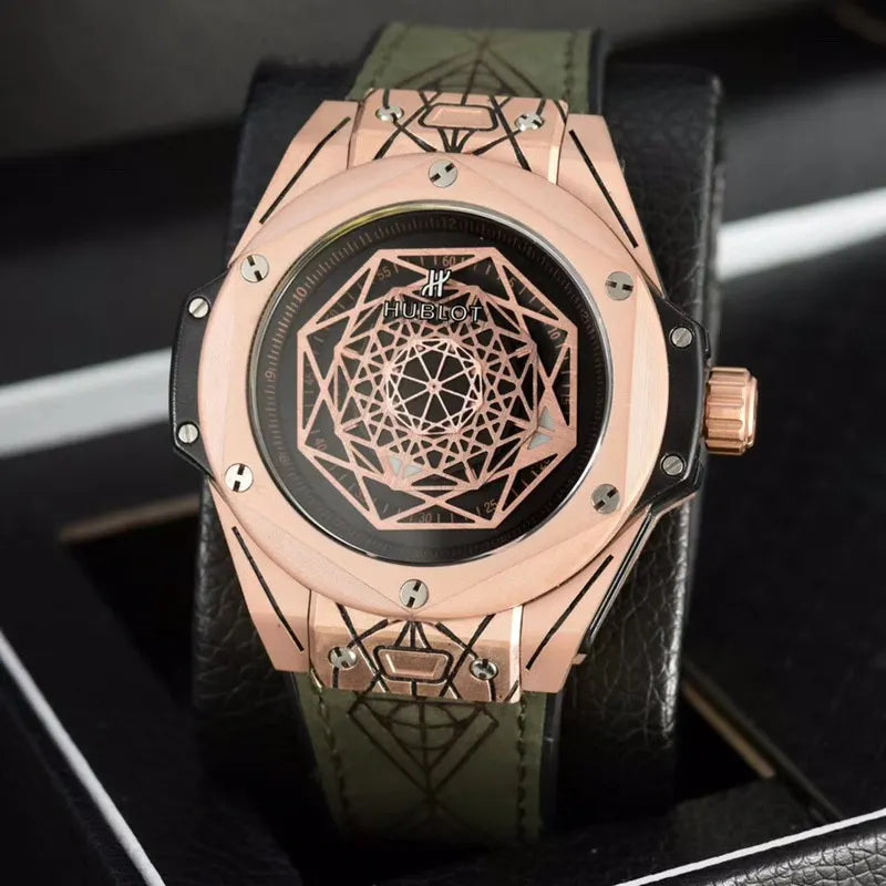 Hublot Rose Gold Green