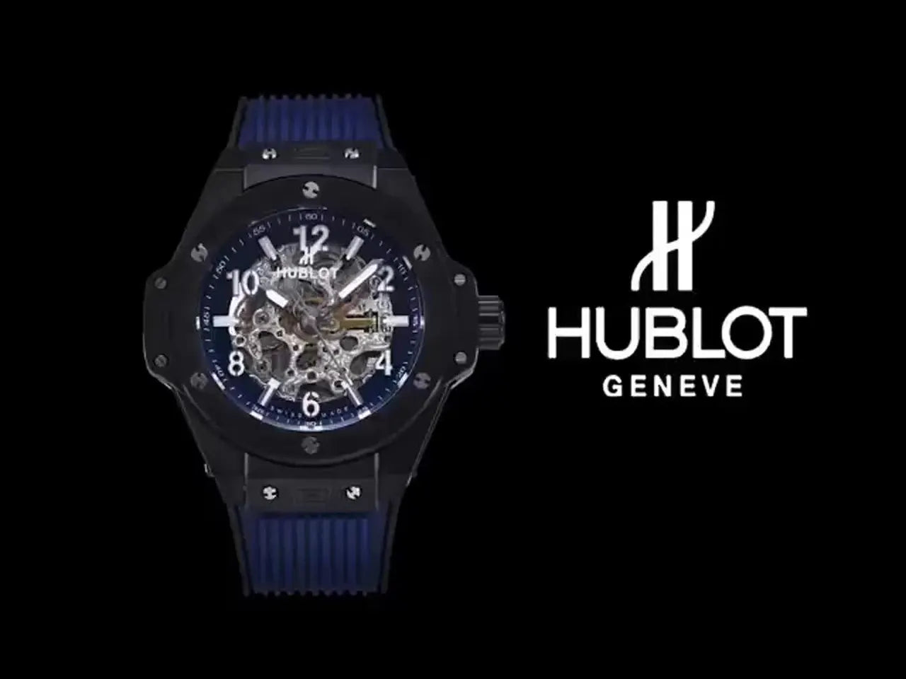 classic Hublot Black Magic Blue