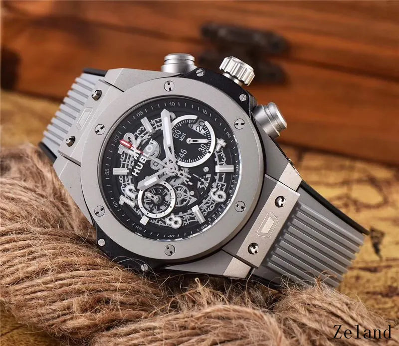 Hublot Titanium Black Dial
