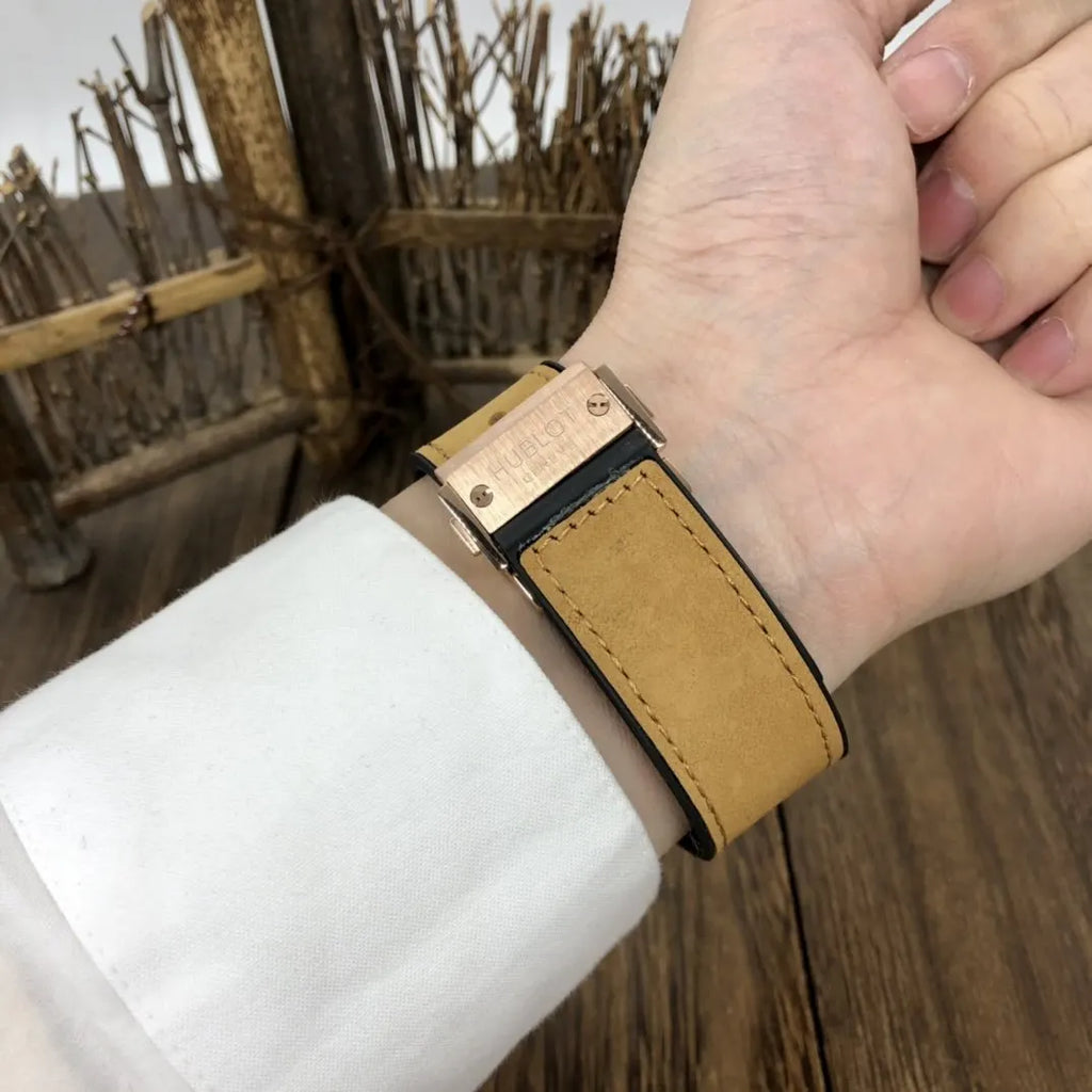 Hublot Rose Gold Beige Dial - Hình 2