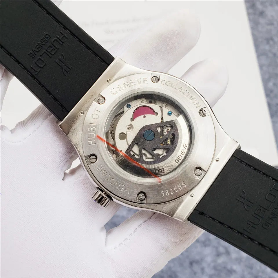 Hublot Blue Alligator Strap - Hình 5