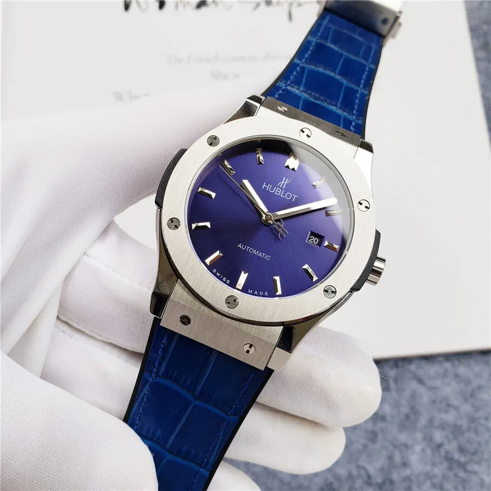 Hublot Blue Alligator Strap - Hình 8