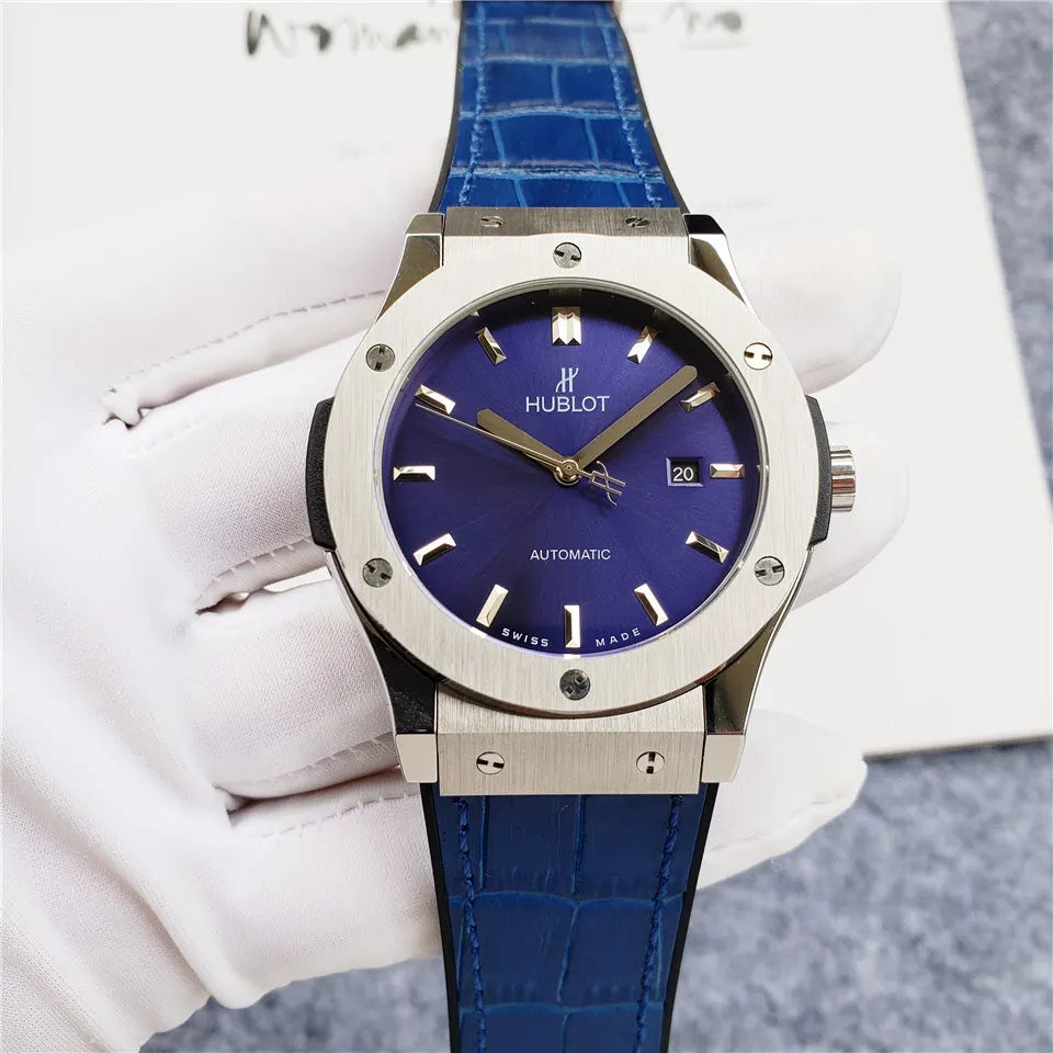Hublot Blue Alligator Strap - Hình 7