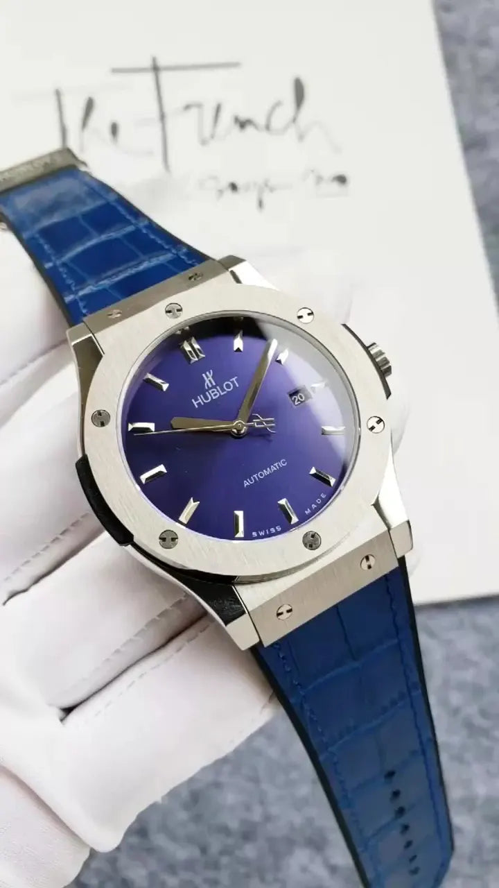 Hublot Blue Alligator Strap