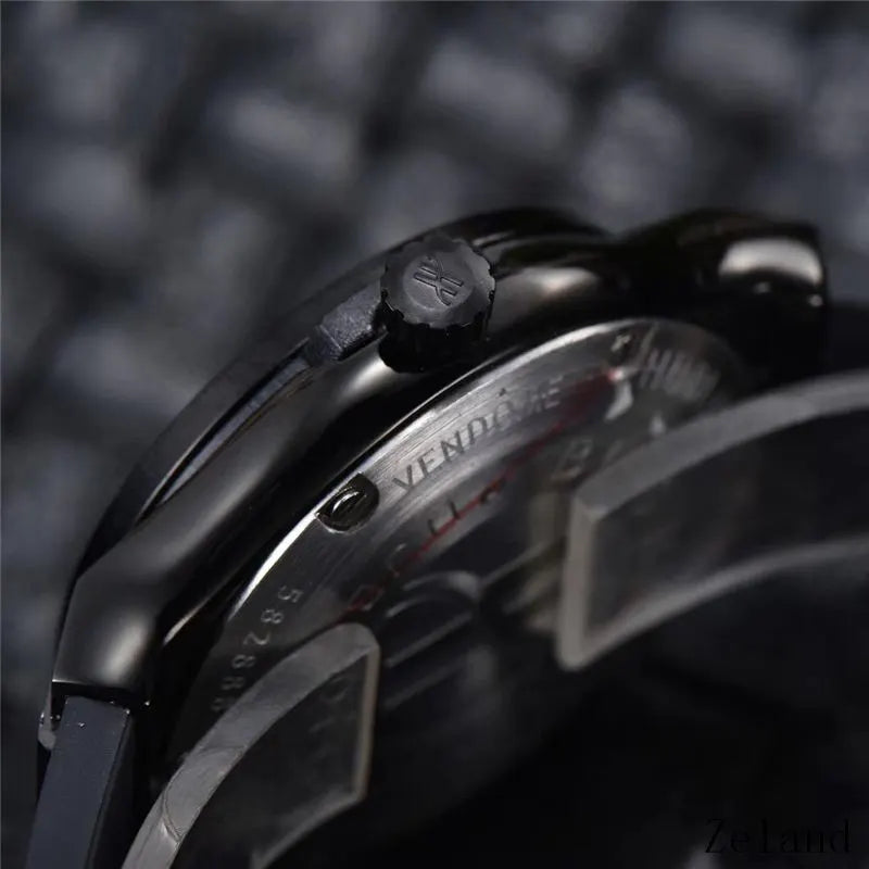 rubber Hublot Black Diamond Bezel - Hình 2