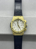 black Hublot Gold Chronograph