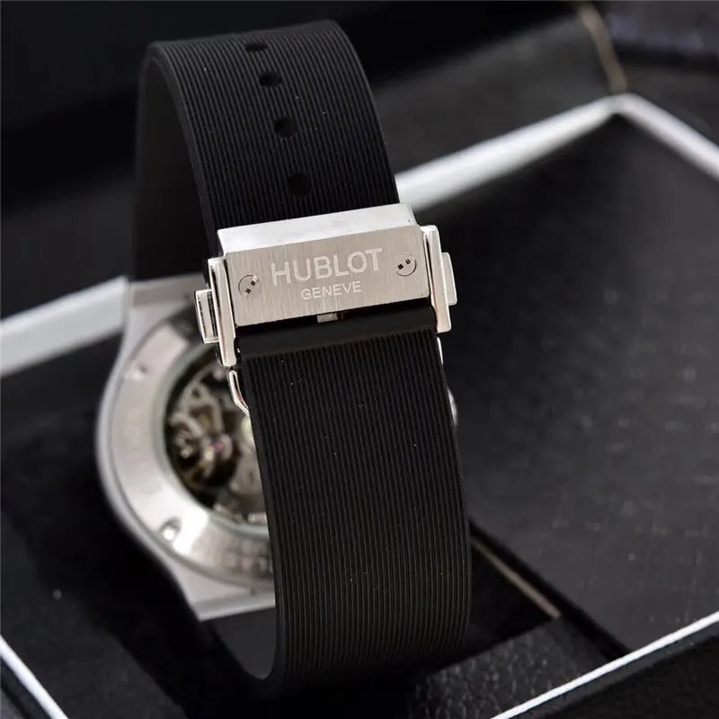 rubber Hublot Black Ceramic Skeleton - Hình 2