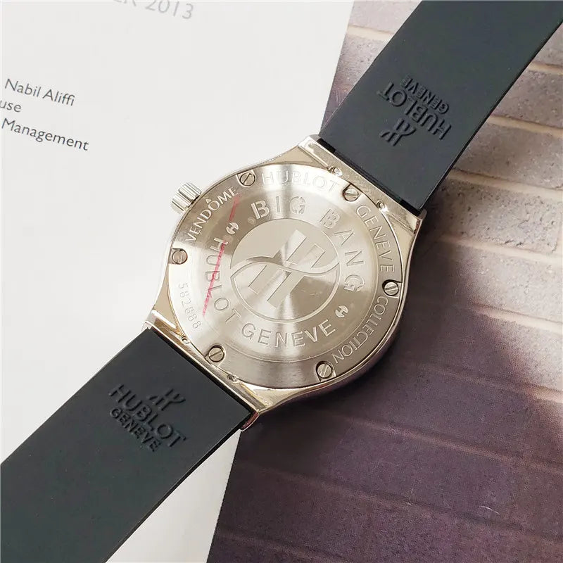 Hublot Diamond Bezel Black - Hình 2