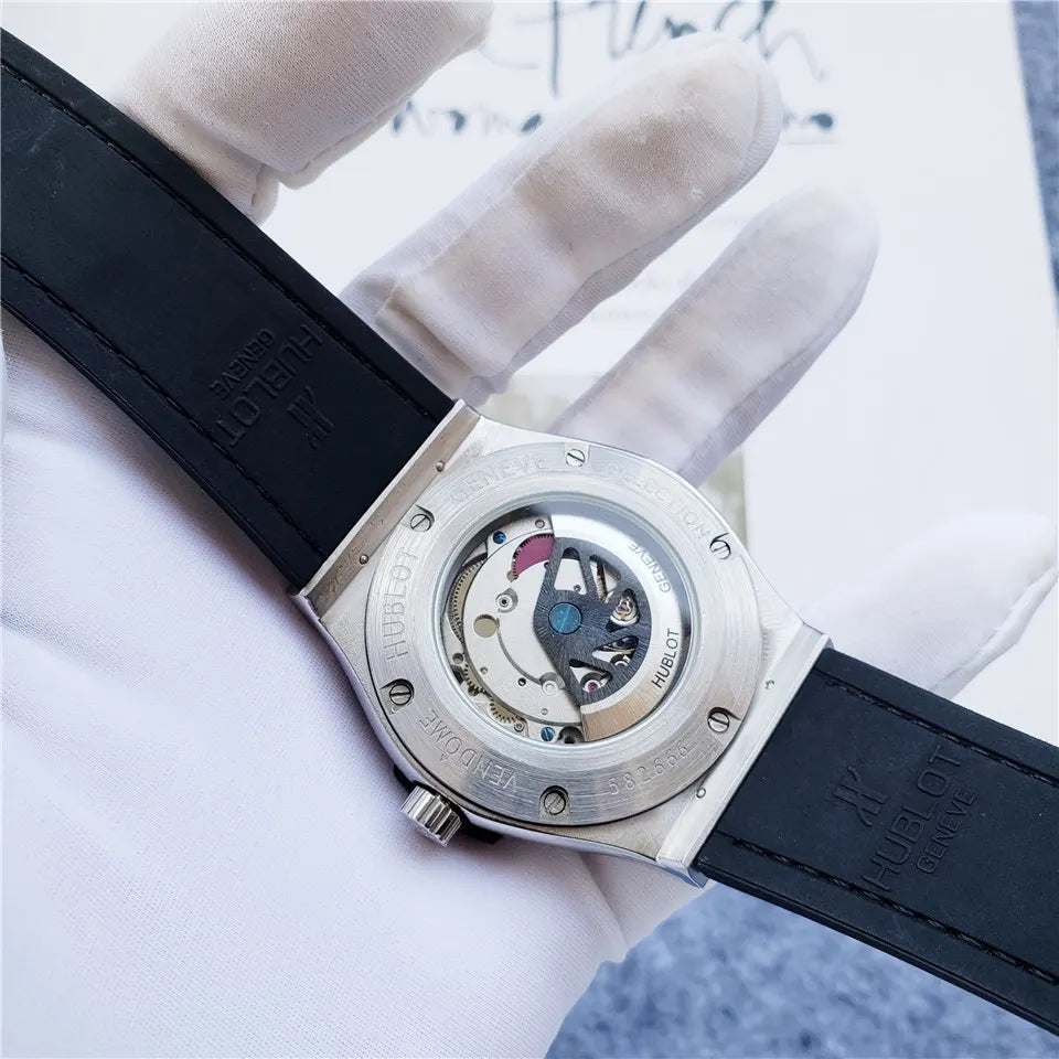 Hublot Green Dial Diamond - Hình 5