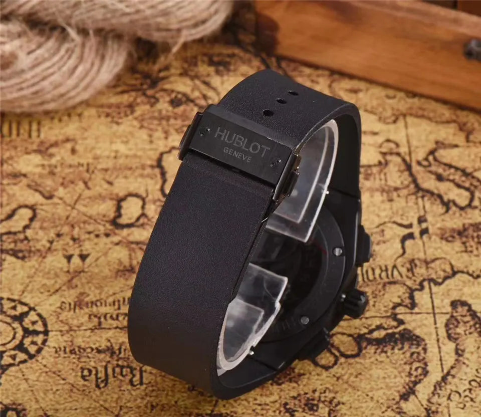 Hublot Black Skeleton Dial - Hình 2