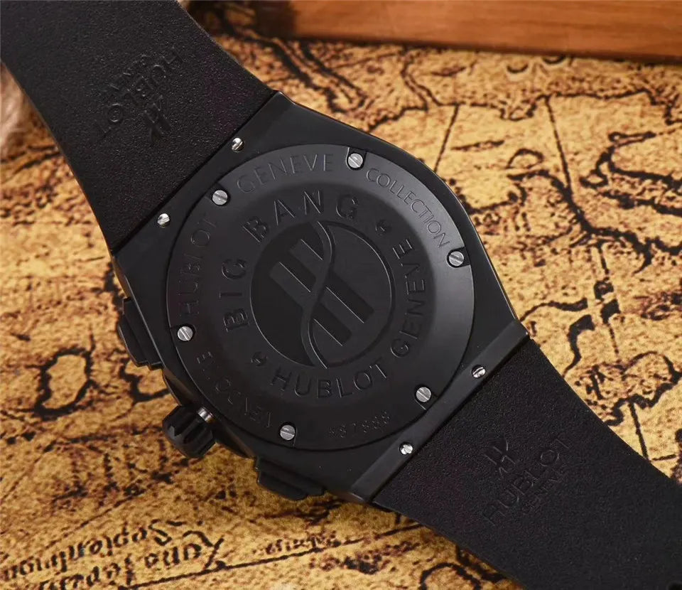 Hublot Black Skeleton Dial - Hình 3
