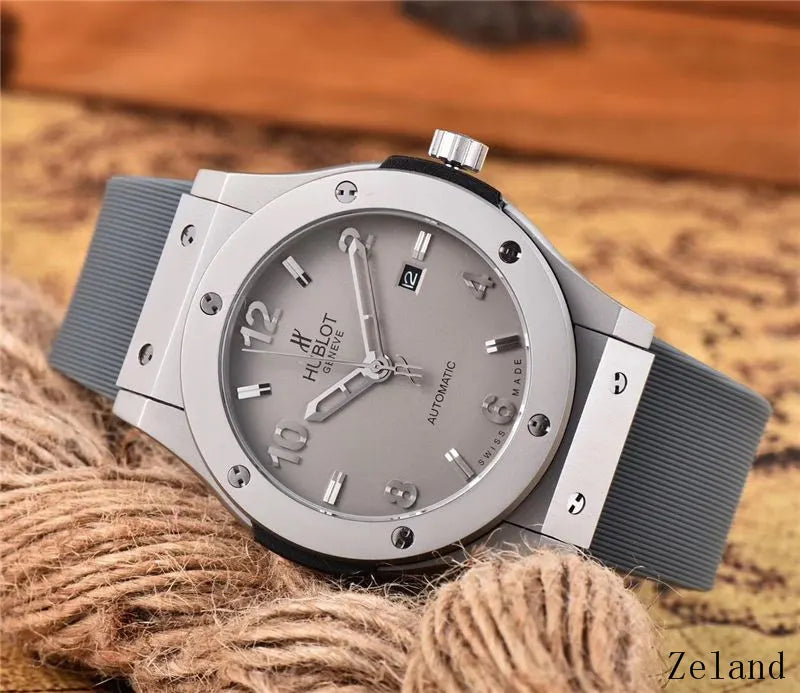 Hublot Grey Titanium Watch - Hình 3