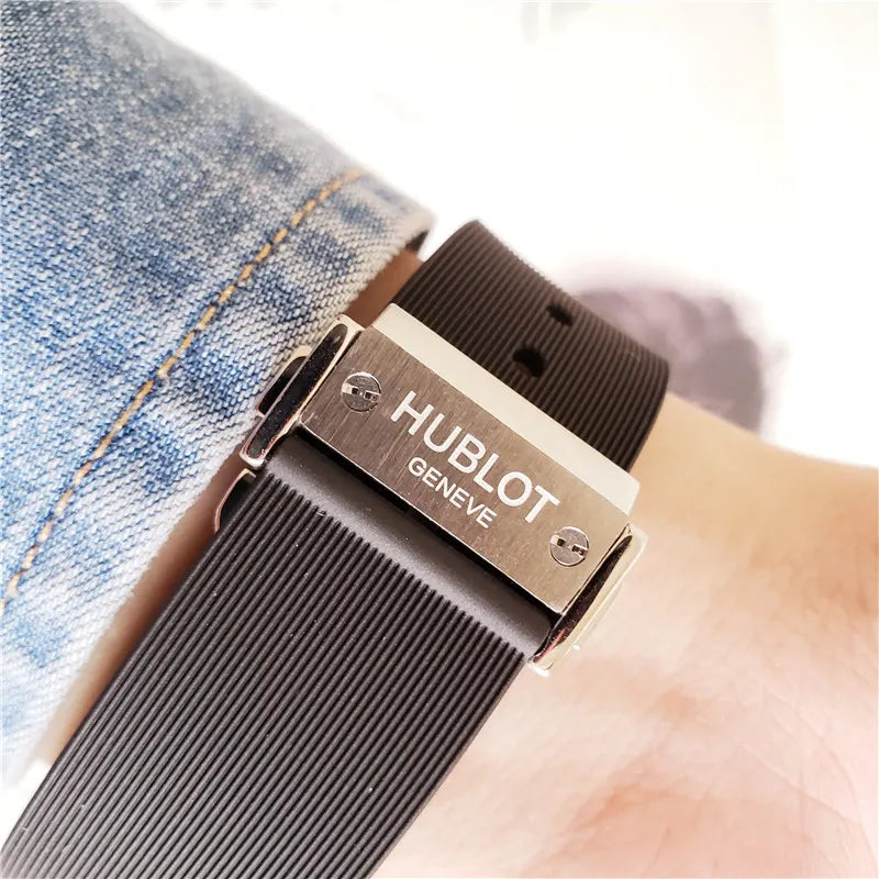 Hublot Classic Fusion Black Dial steel - Hình 10