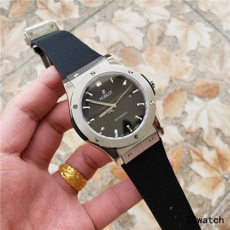 Hublot Classic Fusion Black Dial steel