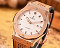 Hublot Rose Gold White Dial classic