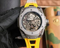 Hublot Yellow Rubber Skeleton