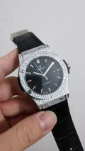 classic Hublot Black Diamond Bezel
