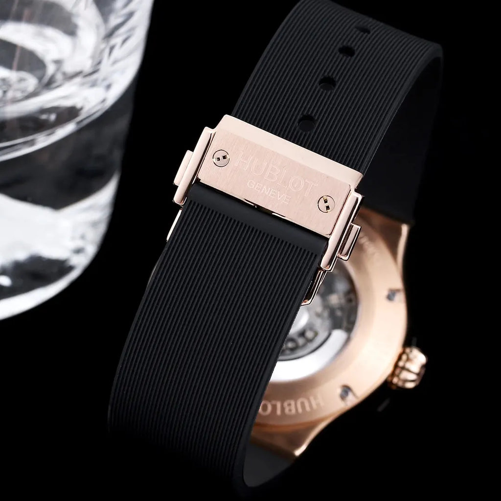Hublot Flower Diamond Rose Gold - Hình 3